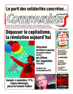journal CommunisteS n°699 31 octobre 2017