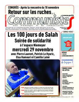 Journal CommunisteS n°703 28 novembre 2017l 