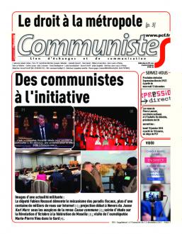 Journal CommunisteS n°705 13 décembre 2017l 