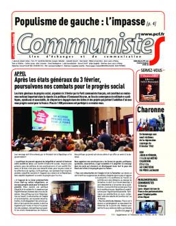 Journal CommunisteS n°711 7 février 2018 
