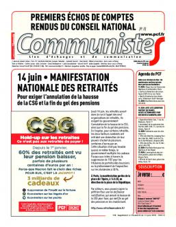 Journal CommunisteS n°728