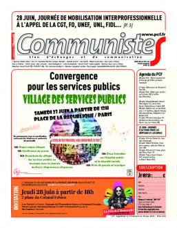 Journal CommunisteS n°729